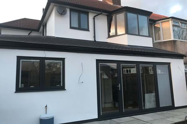 Twickenham, London - Panoramic Doors, Integral Blinds, Aluminium Windows