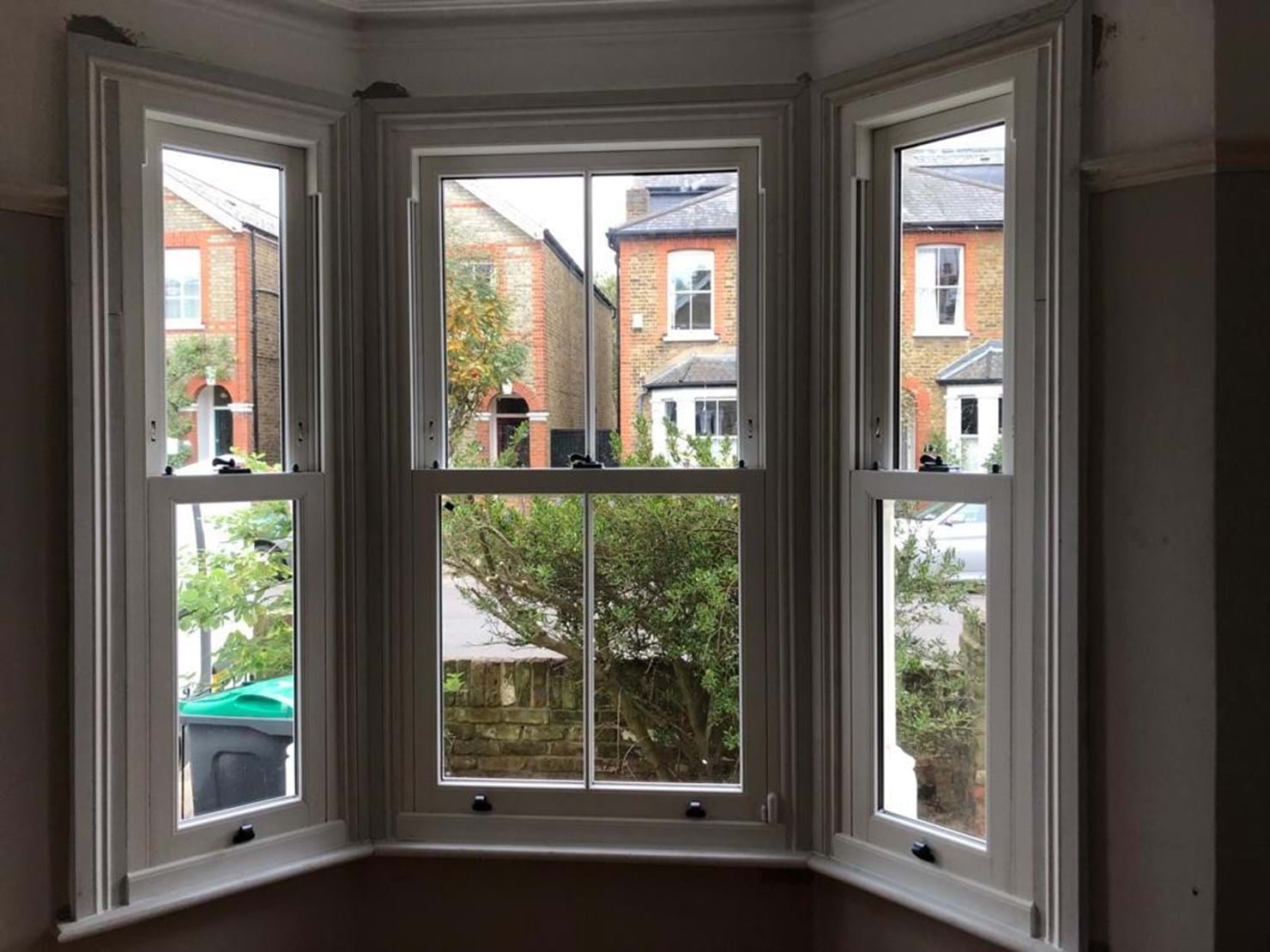 Project Kingston, Greater London UPVC Sliding Sash Bay