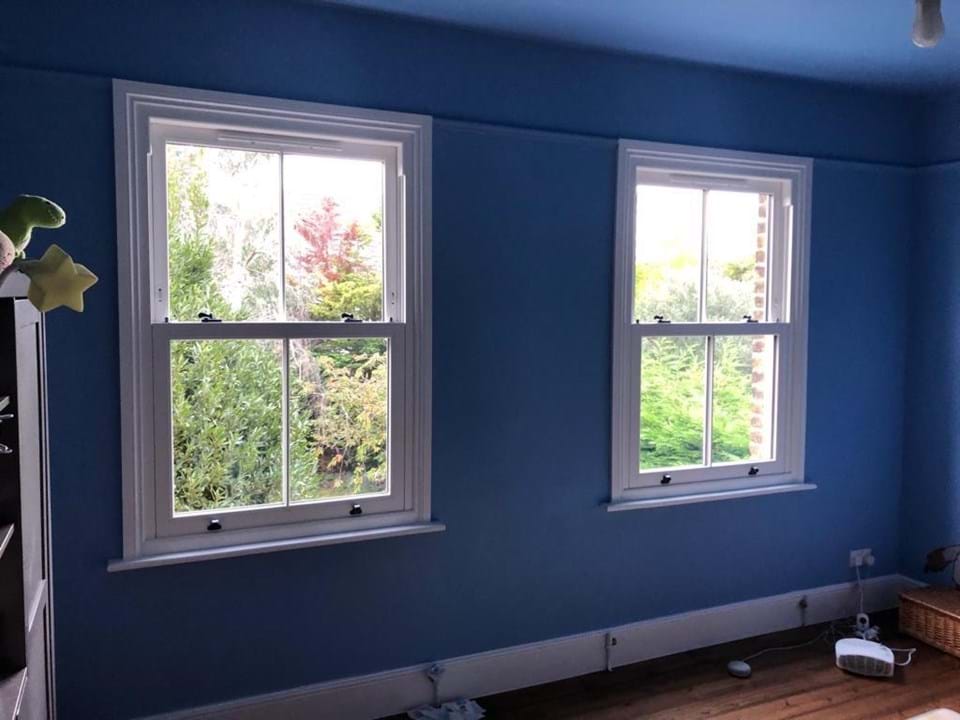 Project Kingston, Greater London UPVC Sliding Sash Bay