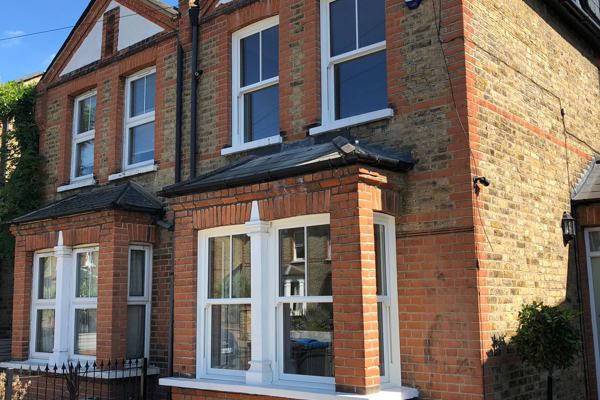 Kingston, Greater London - UPVC Sliding Sash Bay