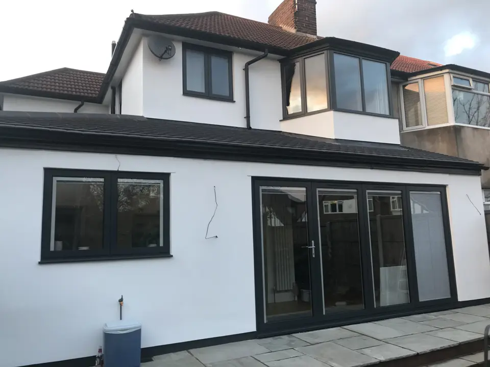 Twickenham, London - Panoramic Doors, Integral Blinds, Aluminium Windows